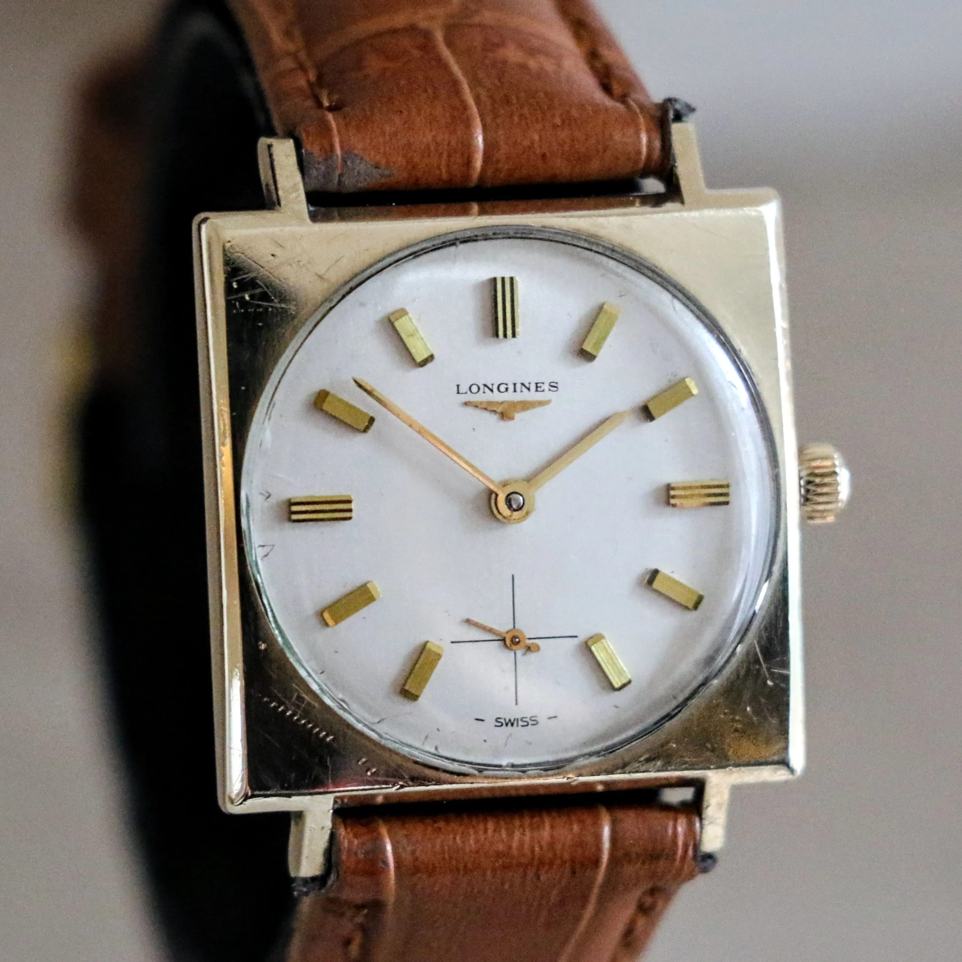 1966 LONGINES - Wittnauer Watch Ref. 2686 17 Jewels Cal. 370 10K GF Vintage Wristwatch