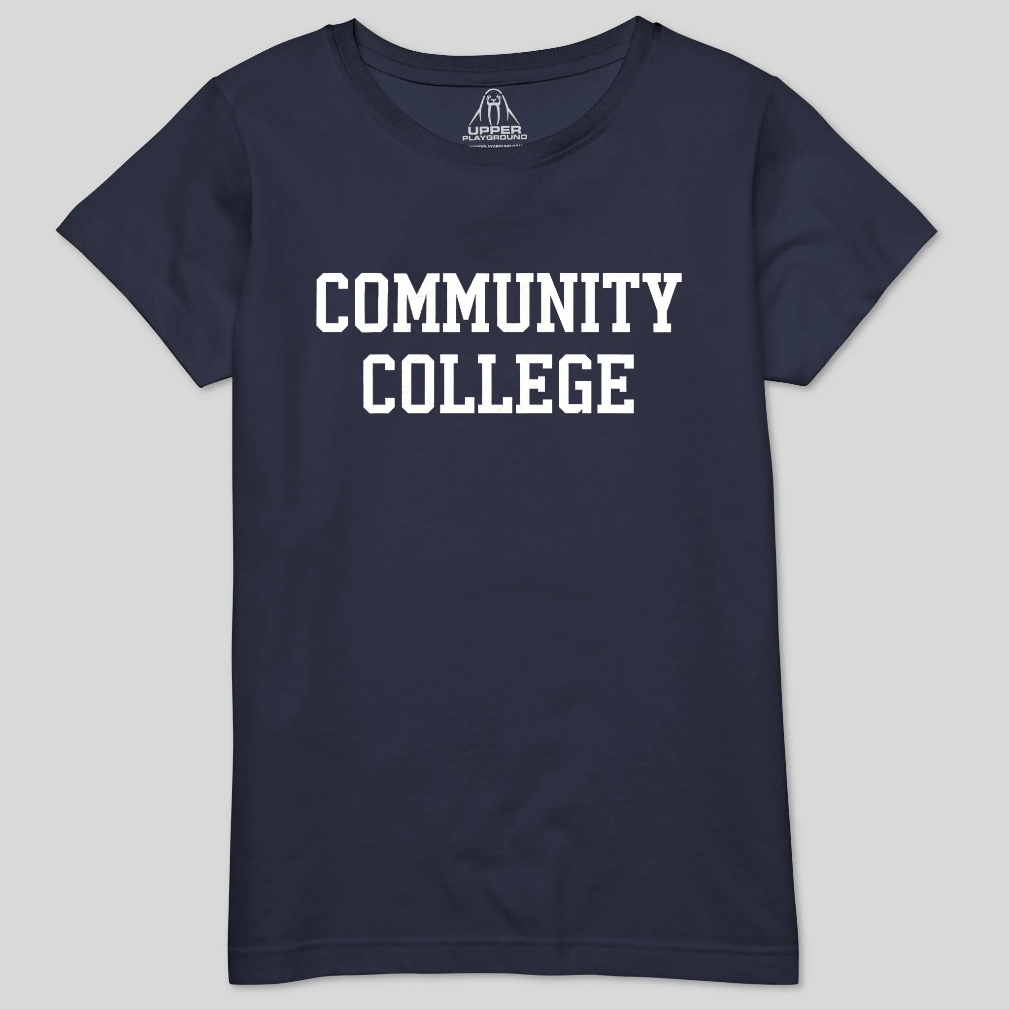 COMMUNITY COLLEGE WOMEN'S CREW TEE