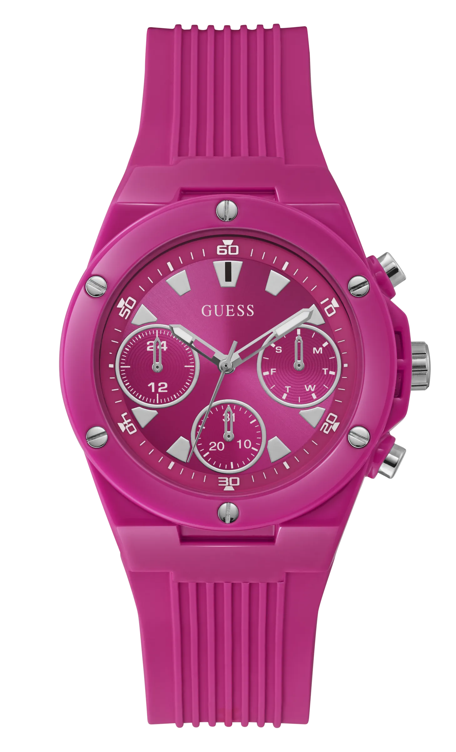 Guess Women Pink Dial Analog Watch - GW0255L3