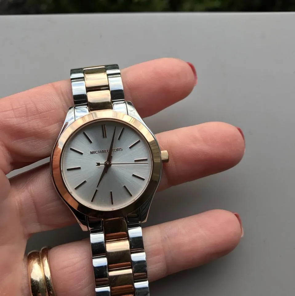 Michael Kors Slim Runway Two-tone Ladies Watch Women's Watch MK3204