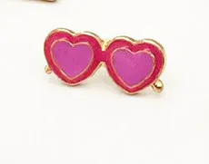 Pineapple Toucan rainbow Lips Juice Flamingos Sunglass Watermelon Hat Guitar Brooch Denim Jacket Pin Badge Fashion Jewelry